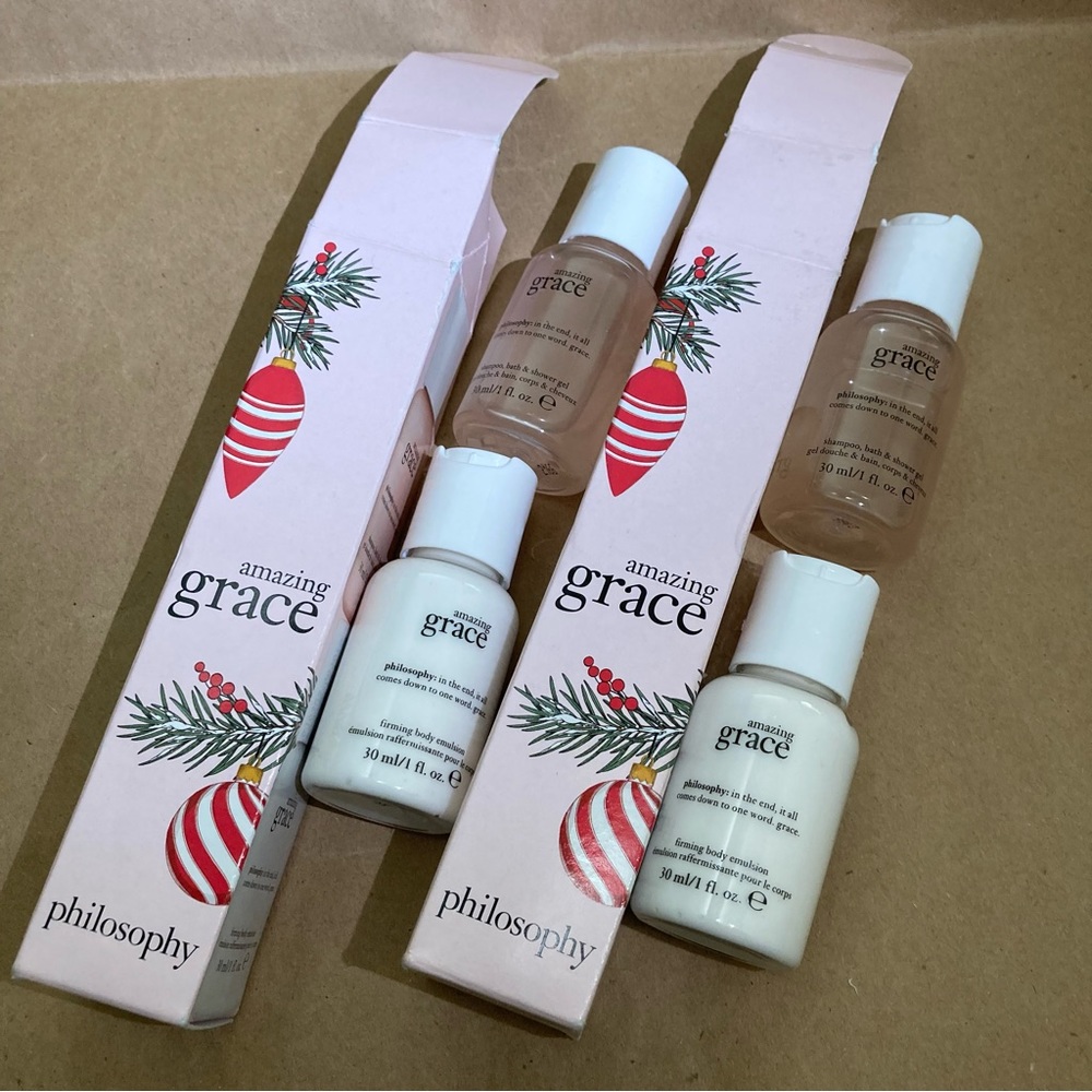 (2) Philosophy amazing grace set